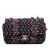 Chanel AB Chanel Black Cotton Fabric Mini Rectangular Classic Multicolor Stitched Single Flap France