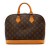 Louis Vuitton B Louis Vuitton Brown Monogram Canvas Fabric Monogram Alma PM United States