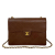 Chanel AB Chanel Brown Caviar Leather Leather CC Jumbo Stitched Caviar Single Flap France