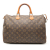Louis Vuitton B Louis Vuitton Brown Monogram Canvas Fabric Monogram Speedy 35 France