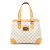 Louis Vuitton B Louis Vuitton White Damier Canvas Fabric Damier Azur Hampstead PM France