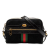 Gucci B Gucci Black Suede Leather Mini Ophidia Crossbody Italy
