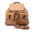 Gucci B Gucci Brown Light Brown Calf Leather Bamboo Tassel Backpack Italy