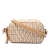 Fendi B Fendi Brown Light Brown Raffia Natural Material Mini FF 1974 Camera Bag Italy