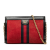 Gucci B Gucci Red Suede Leather Small Ophidia Chain Crossbody Italy