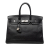 Hermès B Hermès Black Calf Leather Togo Verso Birkin Retourne 35 France