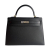 Hermès Kelly 32 Epsom Leather Sellier Top-handle Handbag Black