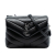 Saint Laurent AB Saint Laurent Black Calf Leather Toy Matelasse Monogram LouLou Crossbody Italy