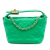 Chanel AB Chanel Green Lambskin Leather Leather Small Quilted Lambskin Perfect Meeting Hobo Italy