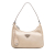 Prada AB Prada Brown Light Beige Nylon Fabric Re Re Edition 2005 Satchel Italy