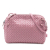 Bottega Veneta B Bottega Veneta Pink Nappa Leather Leather Nappa Intrecciato Nodini Crossbody Italy