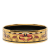 Hermès AB Hermès Yellow with Gold Enamel Other Wide Horse Carriage Bangle 65 Austria