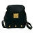 Ferragamo B Ferragamo Black Calf Leather Gancini skin Backpack Italy