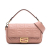 Fendi B Fendi Pink Calf Leather Zucca Embossed Baguette Satchel Italy
