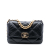 Chanel AB Chanel Black Lambskin Leather Leather Medium Lambskin 19 Flap Italy
