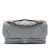 Chanel B Chanel Gray Light Gray Calf Leather Jumbo Iridescent skin In The Mix Flap Italy