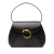 Cartier B Cartier Black Calf Leather Panthere Handbag Italy