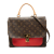 Louis Vuitton B Louis Vuitton Brown with Red Monogram Canvas Fabric Monogram Marignan France