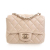 Chanel AB Chanel Gold Light Gold Lambskin Leather Leather Mini Square Classic Lambskin Single Flap France