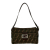 Fendi B Fendi Brown Canvas Fabric Zucca Shoulder Bag Italy