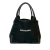 Balenciaga B Balenciaga Black Canvas Fabric Navy Cabas Tote S Italy