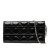 Christian Dior AB Dior Black Patent Leather Leather Patent Cannage Lady Dior Wallet On Chain Italy
