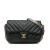 Chanel B Chanel Black Lambskin Leather Leather Mini Rectangular Chevron Lambskin Chain Around Flap Italy
