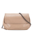 Bottega Veneta B Bottega Veneta Brown Nude Calf Leather Small Intrecciomirage Chain Crossbody Italy