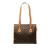 Louis Vuitton B Louis Vuitton Brown Monogram Canvas Fabric Monogram Popincourt Haut France