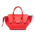 Celine B Celine Red Calf Leather Small Grained skin Tie Knot Handbag Italy