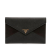 Prada AB Prada Black Saffiano Leather Envelope Clutch Italy