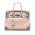 Hermès AB Hermès Brown Beige Canvas Fabric Swift Ghillies Birkin Retourne 35 France