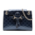 Gucci B Gucci Blue Navy Patent Leather Leather Small Guccissima Patent Emily Shoulder Bag Italy