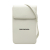 Balenciaga B Balenciaga White Calf Leather Cash Phone and Card Holder Italy