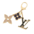 Louis Vuitton AB Louis Vuitton Gold Gold Plated Metal Fleur de Monogram Bag Charm Italy