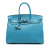 Hermès Birkin 35 Togo Leather Top-handle Bag Blue Jean