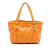Gucci B Gucci Orange Light Orange Calf Leather Microguccissima Nice Tote Italy