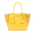 Prada B Prada Yellow Calf Leather Small Glace Twin Pocket Satchel Italy