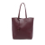 Saint Laurent B Saint Laurent Red Burgundy Calf Leather North South Shopping Tote Italy