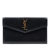 Saint Laurent B Saint Laurent Black Canvas Fabric Monogram Uptown Pouch Italy