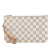 Louis Vuitton B Louis Vuitton White Damier Canvas Fabric Damier Azur Neverfull MM Pouch Spain