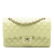 Chanel B Chanel Green Mint Lambskin Leather Leather Medium Classic Lambskin Double Flap France