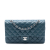 Chanel AB Chanel Blue Caviar Leather Leather Medium Classic Caviar Double Flap France