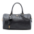 Prada B Prada Black Saffiano Leather Lux Boston Bag Italy