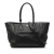 Prada B Prada Black Calf Leather Vitello Daino Shopping Tote India