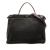 Fendi B Fendi Brown Dark Brown Nubuck Leather Leather Large Nubuck Peekaboo Iconic Satchel Italy
