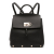 Ferragamo AB Ferragamo Black Calf Leather Studio Backpack Italy