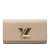 Louis Vuitton AB Louis Vuitton Brown Beige Epi Leather Leather Epi Twist Long Wallet France