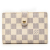 Louis Vuitton B Louis Vuitton White Damier Canvas Fabric Damier Azur Portefeuille Viennois France