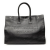 Saint Laurent B Saint Laurent Black Calf Leather Large Smooth skin Rive Gauche Tote Italy